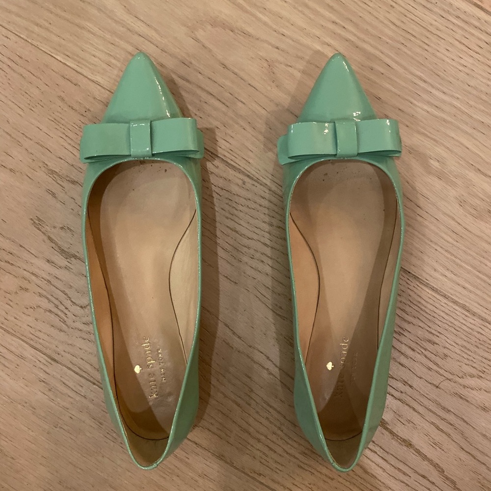 Kate spade bow flats size 7.5